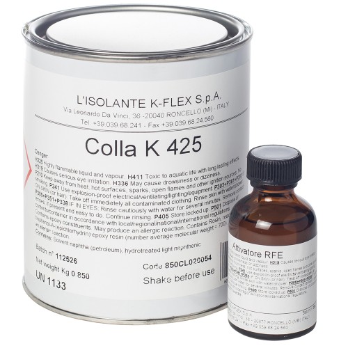 Клей двухкомпонентный банка 850гр K-flex K425 в Перми