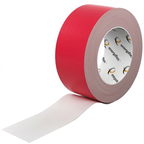 Лента армированная 48мм х 25м самоклеящаяся красная Energoflex Energopro в Перми