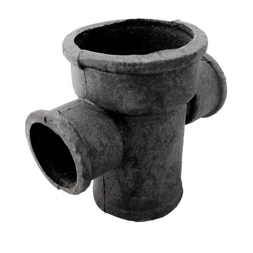 Крестовина чугунная канализационная косая Ду 100-100-100 45гр б/н одноплоскостная ГОСТ 6942-98 в Перми