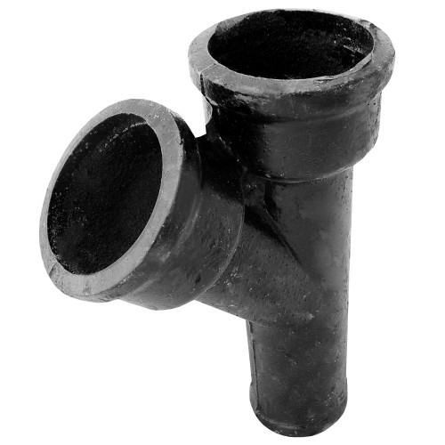 Тройник чугунный канализационный косой Ду 50-50 45гр б/н ГОСТ 6942-98 в Перми