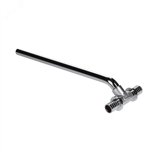 Тройник нержавеющий Дн 20-15-20 L=500мм для подключения радиатора RAUTITAN Rehau в Перми