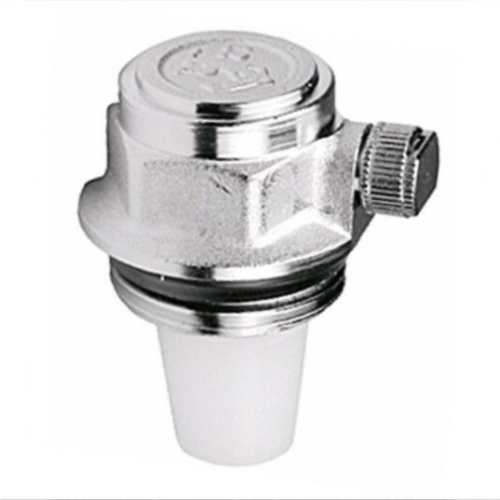 Воздухоотводчик автоматический латунный Ду-32 (1 1/4") Ру-14 НР (НАР) угловой левый Giacomini R200 в Перми