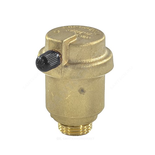 Воздухоотводчик автоматический латунный Ду-10 (3/8") Ру-10 НР (НАР) прямой О-кольцо OR 499 в Перми