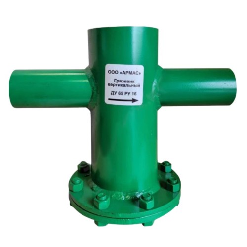 Грязевик вертикальный стальной под приварку Ду-100 Ру-16 АРМАС в Перми