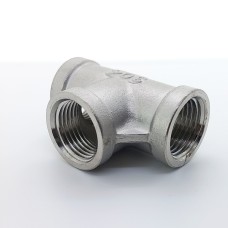 Тройник чугунный переходной оцинкованный ВР (ВН) 25 мм 3/4" ГОСТ 8949-75