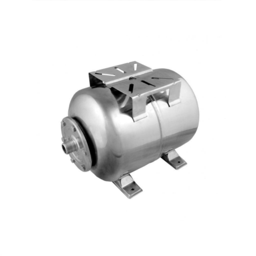 Гидроаккумулятор горизонтальный нержавеющий с наружной резьбой EPDM Unipump 6 бар 24 л в Перми