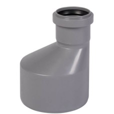 Переход канализационный PP-H эксцентрический серый Дн 110-75 б/нап в/к Ostendorf HT HTR