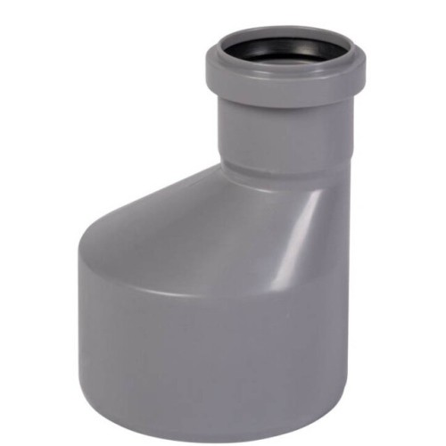Переход канализационный PP-H эксцентрический серый Дн 40-32 б/нап в/к VALFEX в Перми