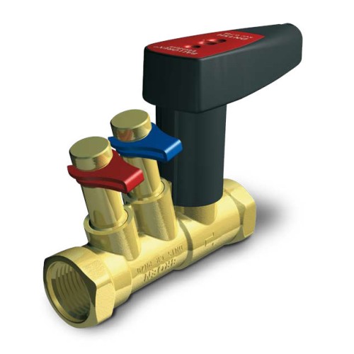 Клапан балансировочный латунный ручной с внутренней резьбой 2,5 МПа Ballorex Venturi FODRV Broen 32 мм в Перми