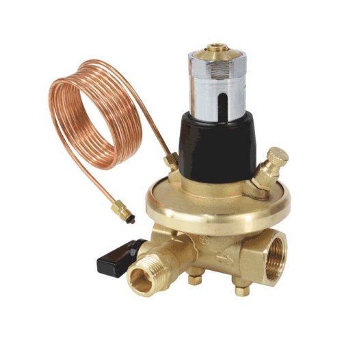 Клапан балансировочный латунный автоматический с внутренней резьбой 1,6 МПа Aquasfera EURO Aquasfera 15 мм в Перми