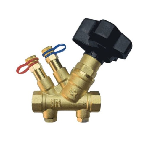 Клапан балансировочный латунный ручной с внутренней резьбой 1,6 МПа MVT-R Ридан 25 мм в Перми