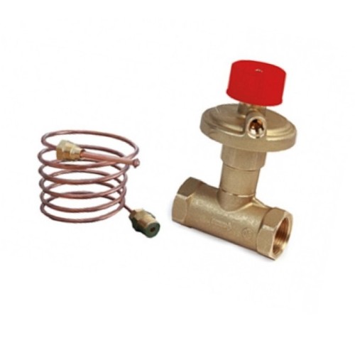 Клапан балансировочный латунный автоматический с внутренней резьбой 2,5 МПа R206C-1 Giacomini 20 мм в Перми