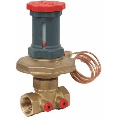 Клапан балансировочный латунный автоматический с внутренней резьбой 1,6 МПа R206C Giacomini 20 мм в Перми