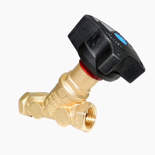 Клапан балансировочный латунный ручной с внутренней резьбой 1,6 МПа STAD.BY-3 Цветлит 25 мм в Перми