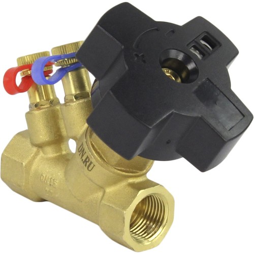 Клапан балансировочный латунный ручной с внутренней резьбой 1,6 МПа MVT-R LF Ридан 15 мм в Перми