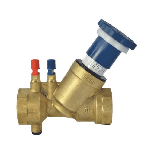 Клапан балансировочный латунный ручной с внутренней резьбой 2,5 МПа OR 25 мм в Перми