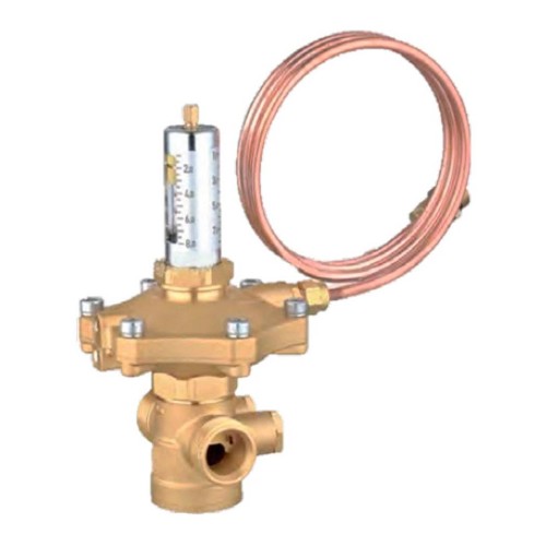 Клапан балансировочный латунный автоматический с наружной резьбой 1,6 МПа APT-R Ридан 20 мм в Перми