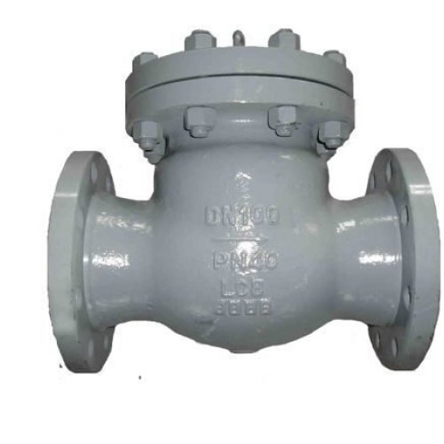 Клапан обратный стальной поворотный фланцевый 4,0 МПа 19с53нж 80 мм в Перми