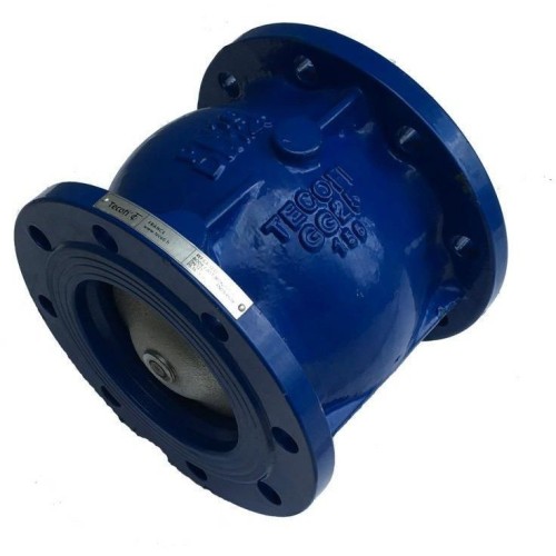 Клапан обратный чугунный осевой пружинный фланцевый 1,6 МПа CA3241 Tecofi 100 мм в Перми