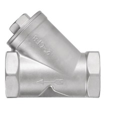 Клапан обратный нержавеющий Y-тип с внутренней резьбой 4,0 МПа NK-YC NK 40х118 мм