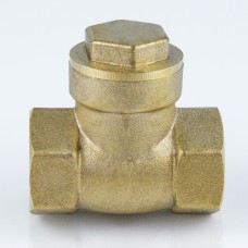 Клапан обратный латунный поворотный с внутренней резьбой 1,6 МПа N6 Giacomini 20х47 мм