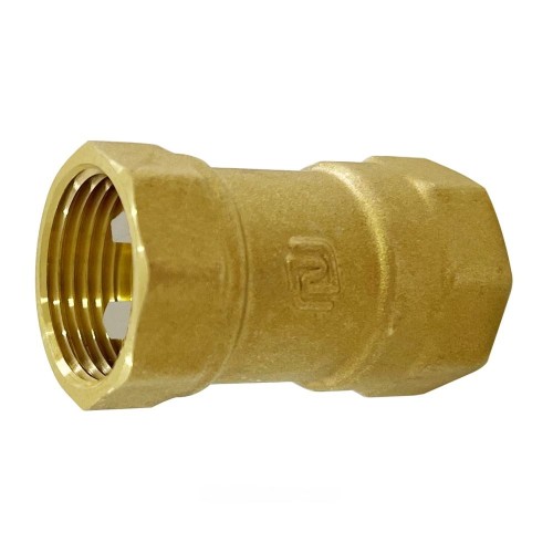 Клапан обратный латунный осевой пружинный с внутренней резьбой EPDM 1,6 МПа Эко 20 мм 3/4" в Перми