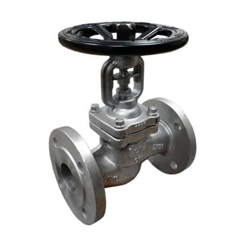 Клапан запорный сильфонный нержавеющий фланцевый 4,0 МПа KV35 Гранвент 125 мм в Перми