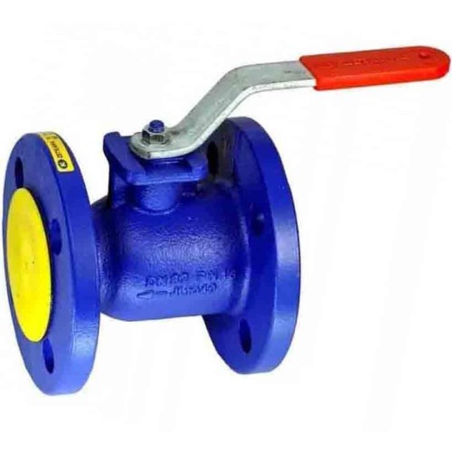 Кран шаровый чугунный фланцевый Ду-100 Ру-16 L=190мм полнопроходной Zetkama 565A в Перми