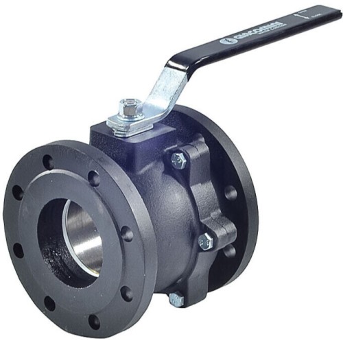 Кран шаровый чугунный фланцевый Ду-125 Ру-16 L=325мм полнопроходной Giacomini R740F в Перми