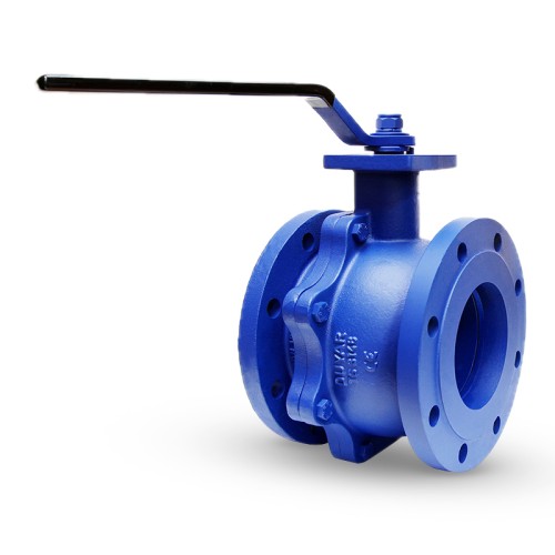 Кран чугунный фланцевый Ду-40 Ру-16 L=140мм полнопроходной Ридан КШЧ в Перми