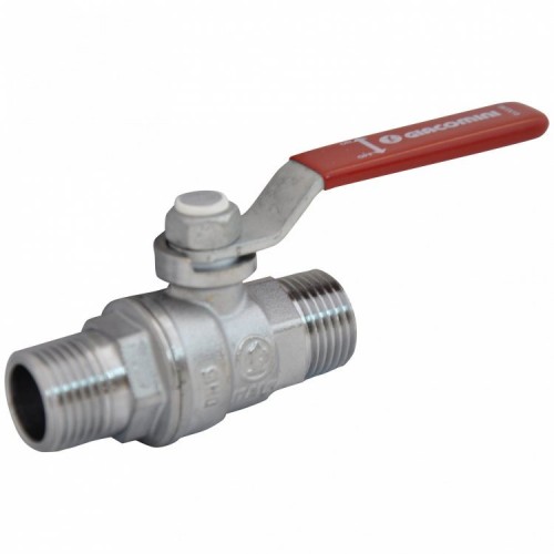 Кран запорный латунный полнопроходной с ручкой-рычагом НР Ру 20 Ideal 099 Itap 15 мм 1/2" в Перми