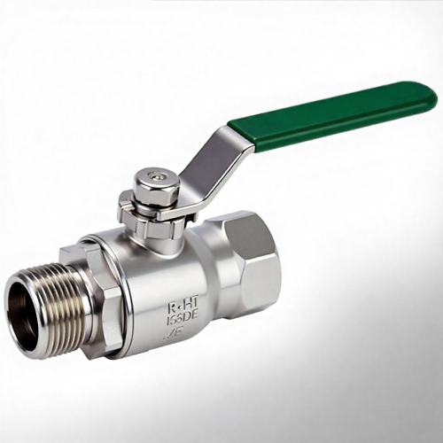 Кран запорный латунный стандартнопроходной с ручкой-рычагом ВР-НР Ру 42 R254WL Giacomini 20 мм 3/4" в Перми