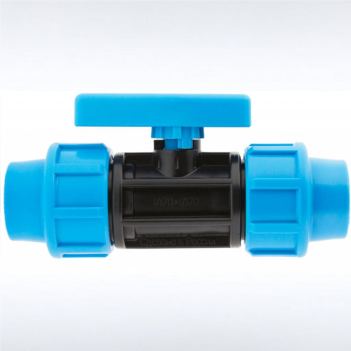 Компрессионный кран ПНД Дн 25-25 Ру-16 Джилекс в Перми