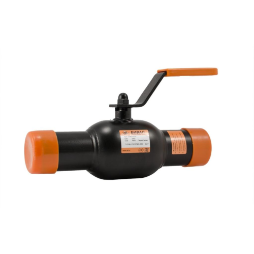 Кран запорный стальной под приварку стандартнопроходной Ст20 КШТ.10. АДЛ 25х230 мм