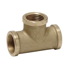 Тройник латунный ВР-НР 15 мм 1/2"