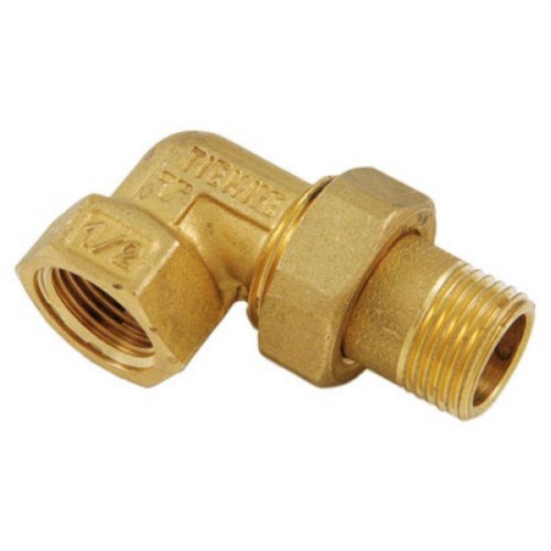 американку латунная угловая с прокладкой ВР-НР O-RING STOUT 15 мм 1/2"