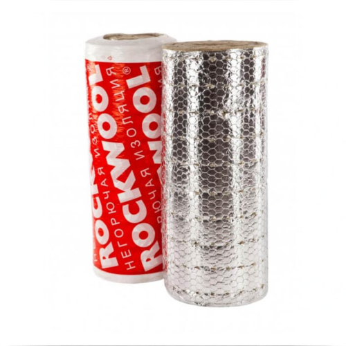 Рулон минеральная вата 70х1000-4,5 кашированный фольгой ROCKWOOL TEX MAT в Перми