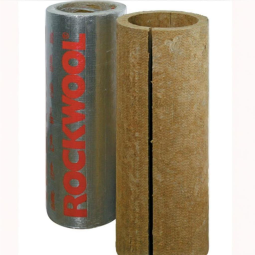 Цилиндр навивной минеральная вата 40/219 L=1м кашированный фольгой ROCKWOOL 100 в Перми