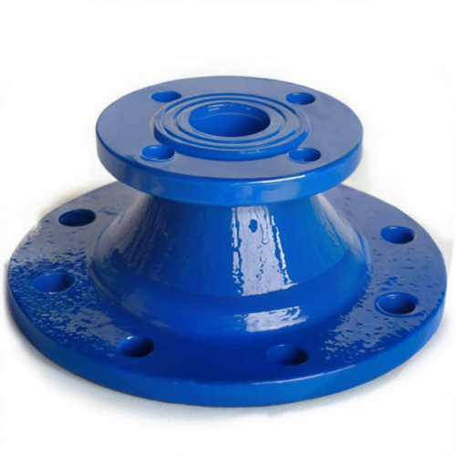 Переход фланцевый ХФ Ду 125х100 (L=150) ВЧШГ с ЦПП цинк+AL ГОСТ ISO 2531-2012 в Перми