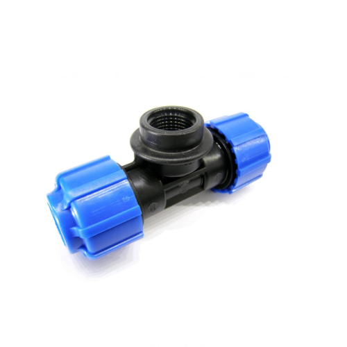 Тройник ПЭ компрессионный Дн 32-3/4"-32 Ру-16 НР (НАР) VALFEX в Перми