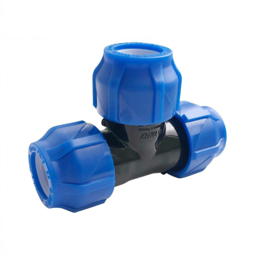 Тройник ПЭ компрессионный Дн 40-25 Ру-16 переходной VALFEX в Перми