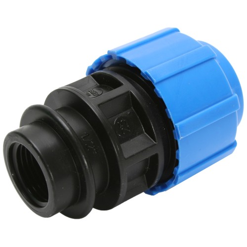 Муфта ПЭ компрессионная Дн 25-1/2" Ру-16 ВР (ВН) RTP (РосТурПласт) в Перми