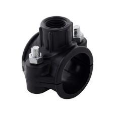 Седелка ПЭ Дн 50-1" ВР (ВН) Ру-16 с резьбовым выходом VALFEX