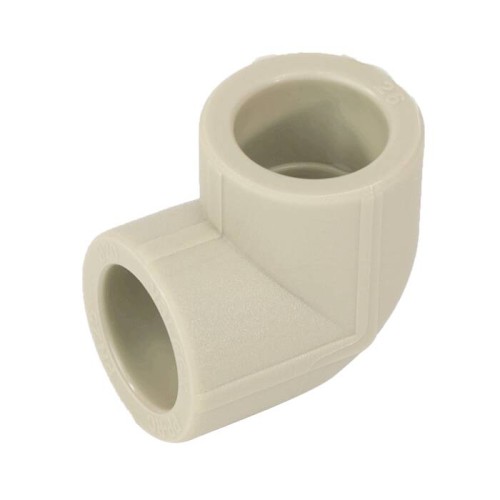 Угольник PP-R серый внутренняя-наружная пайка Дн 25 90гр Wavin Ekoplastik в Перми