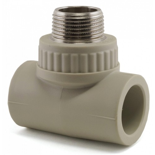 Тройник PP-R комбинированный НР (НАР) Дн 20-1/2" Pro Aqua в Перми