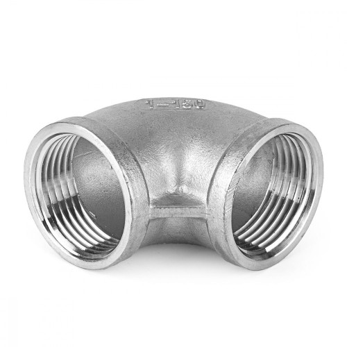 Отвод нержавеющий резьбовой ВР (ВН) Ру 16 AISI 316 40 мм 1 1/2"