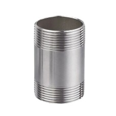 Бочонок стальной оцинкованный НР КАЗ 15х45 мм 1/2" ГОСТ 3262-75