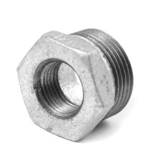 Футорка чугунная оцинкованная ВР-НР 10 мм 3/8" ГОСТ 8960-75