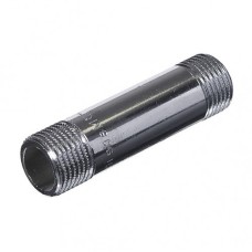 Сгон стальной оцинкованный удлиненный НР АС 15х500 мм 1/2" ГОСТ 3262-75