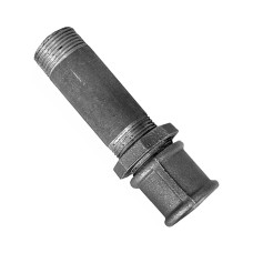 Сгон в сборе со стальной муфтой и контргайкой Ду 65 (2 1/2")